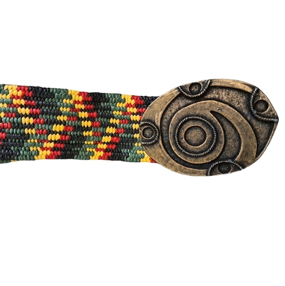 FastStrap RASTA belt buffalo nickel buckle stretch ski snowboard pants accessory - Picture 7 of 9